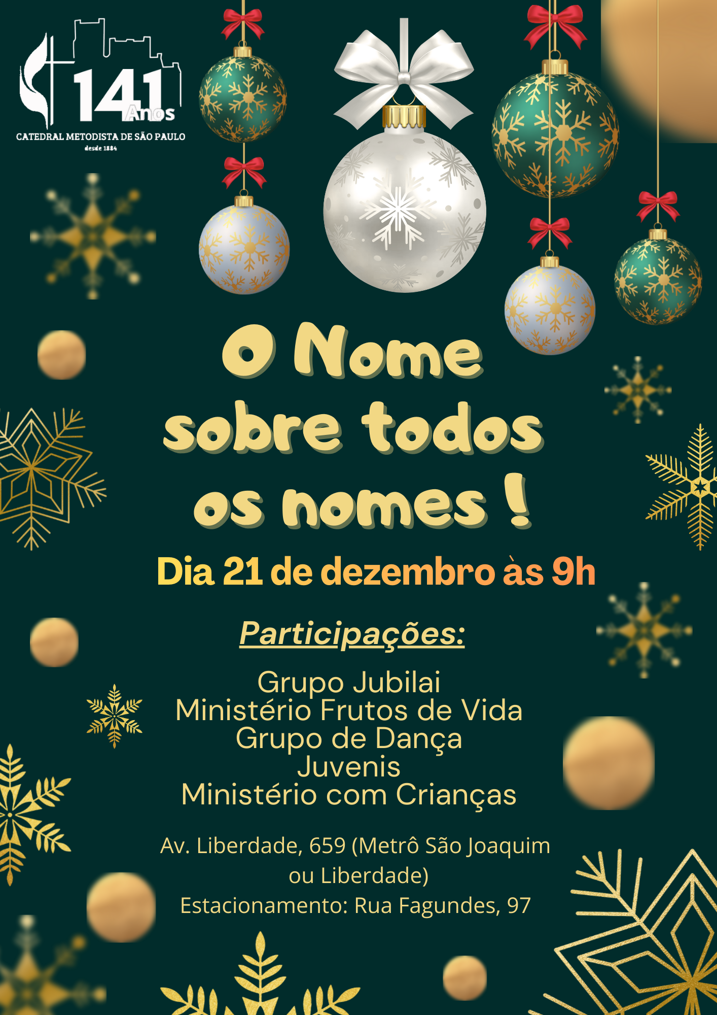 Celebração de Natal Catedral